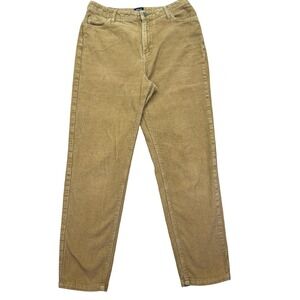 BDG Urban Outfitters Mom High-Rise Corduroy Pants Casual Tan‎ Sz 28 Fits 29"